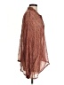 Gypsy 05 Brown Long Sleeve Blouse Size S - photo 4