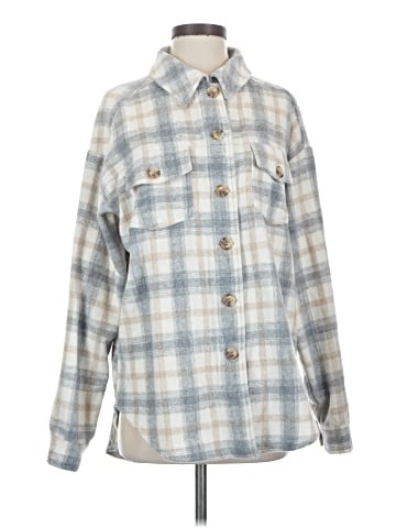 LA Hearts Long Sleeve Blouse (view 1)