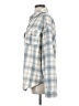 LA Hearts 100% Polyester Plaid Gray Long Sleeve Blouse Size XS - Sm - photo 5