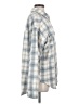 LA Hearts 100% Polyester Plaid Gray Long Sleeve Blouse Size XS - Sm - photo 4