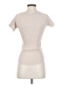 Rolla's 100% Cotton Ivory Short Sleeve Top Size XS - photo 2