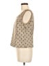 Perceptions 100% Polyester Tan Sleeveless Top Size 12 - photo 5