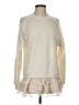 Ryu 100% Cotton Ivory Pullover Sweater Size S - photo 1