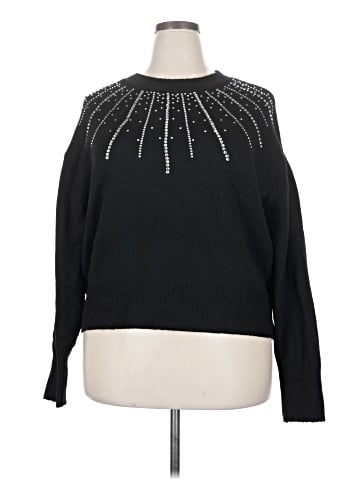 Scoop Pullover Sweater (view 1)