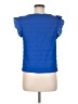 Shein Blue Short Sleeve Top Size 6 - photo 2
