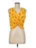 Thakoon Yellow Sleeveless Blouse Size 8 - photo 1