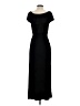 Max Studio Solid Black Casual Dress Size XS - photo 2