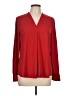 Calvin Klein Red Long Sleeve Blouse Size L - photo 1