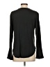 Veronica M. Black Long Sleeve Top Size S - photo 2