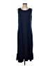 Truth + Style Solid Blue Casual Dress Size S - photo 1