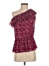 Express 100% Nylon Floral Red Sleeveless Top Size XS - photo 1