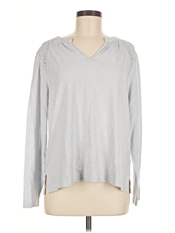 Wrap Long Sleeve Top (view 1)