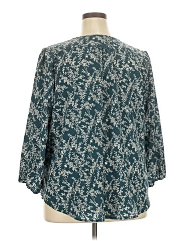 Monday Fun 3/4 Sleeve Blouse (view 1)