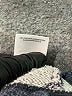 Anne Klein 100% Cotton Gray Pullover Sweater Size L - photo 8