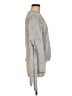 Topshop Gray Long Sleeve Blouse Size 6 - photo 4