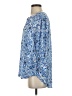 Cato Blue 3/4 Sleeve Blouse Size S - photo 5