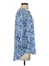 Cato Blue 3/4 Sleeve Blouse Size S - photo 4