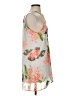 Peppermint 100% Polyester Floral Gray Cocktail Dress Size S - photo 4
