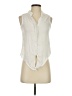 Bella Dahl 100% Rayon Ivory Sleeveless Button-Down Shirt Size XS - photo 1