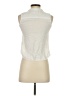 Bella Dahl 100% Rayon Ivory Sleeveless Button-Down Shirt Size XS - photo 2