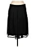 Studio 1940 100% Polyester Solid Black Casual Skirt Size 12 - photo 1