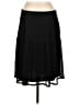 Studio 1940 100% Polyester Solid Black Casual Skirt Size 12 - photo 2