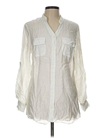Cotton Express Long Sleeve Blouse (view 1)