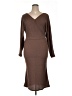 Unbranded Brown Casual Dress Size XL - photo 1