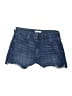 Nine West Blue Denim Shorts Size 8 - photo 1