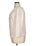 Maison Jules 100% Polyester Polka Dots White 3/4 Sleeve Blouse Size XL - photo 5
