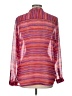 Liz Claiborne 100% Polyester Red Long Sleeve Blouse Size L - photo 2