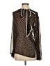 Reiss Polka Dots Black Long Sleeve Blouse Size 0 - photo 1