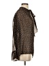 Reiss Polka Dots Black Long Sleeve Blouse Size 0 - photo 4