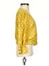 Blu Pepper Polka Dots Yellow 3/4 Sleeve Blouse Size S - photo 4