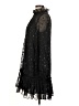 Max Studio 100% Polyester Stars Black Cocktail Dress Size M (estimated) - photo 5