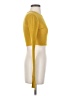 Kimchi Blue Solid Yellow Cardigan Size XS - photo 4