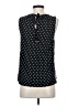 Elle 100% Rayon Black Sleeveless Blouse Size XS - photo 2