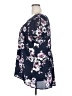 Torrid Floral Purple Short Sleeve Blouse Size 2X (estimated) - photo 5