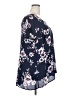 Torrid Floral Purple Short Sleeve Blouse Size 2X (estimated) - photo 4