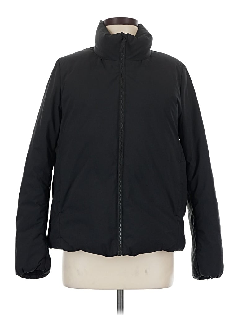 Pre-owned Uniqlo Snow Jacket In Black