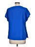 Blooming Jelly Blue Short Sleeve Blouse Size L - photo 2