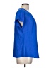 Blooming Jelly Blue Short Sleeve Blouse Size L - photo 4