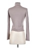 Lulus Solid Gray Long Sleeve Top Size S - photo 2