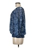 Cathy Daniels 100% Polyester Blue 3/4 Sleeve Blouse Size M - photo 5