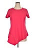 DKNY Red Short Sleeve Top Size XL - photo 1