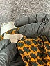 Assorted Brands 100% Polyester Brown Long Sleeve Blouse Size L - photo 7