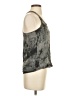 Mason 100% Silk Gray Sleeveless Top Size 2 - photo 4