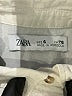 Zara Solid Ivory Short Sleeve Button-Down Shirt Size 6 - photo 3