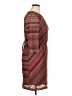 Studio One Chevron-herringbone Burgundy Cocktail Dress Size 14 - photo 4