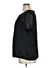 St. John Black Short Sleeve Blouse Size 16 - photo 5
